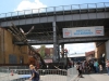 Eingang Maker Faire Berlin mit der Hand of man