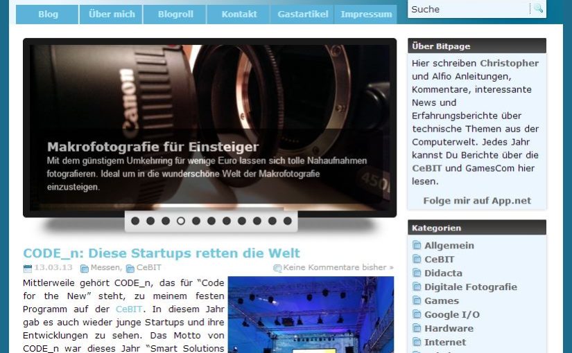 Bitpage erhält ein neues Design