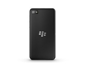 Blackberry Z10 Hinterseite, Rücken