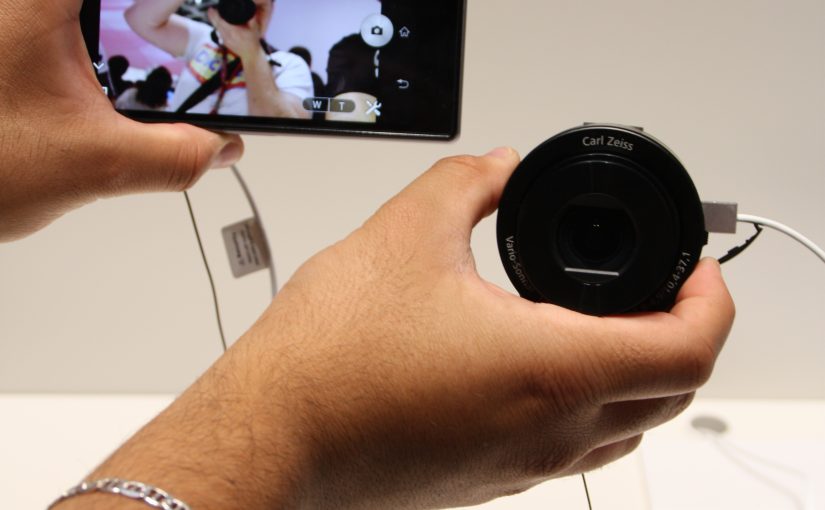 IFA 2013: Sony Cybershot QX10 und QX100