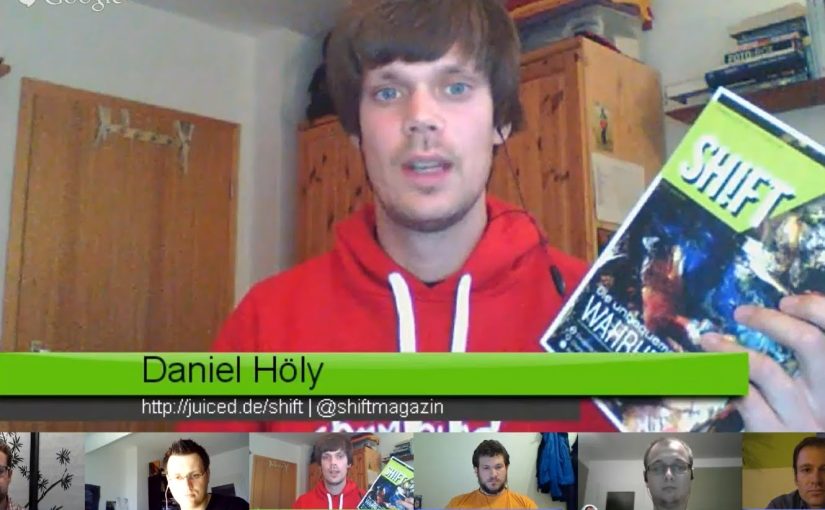 SHIFT-Blattkritik als Hangout on Air