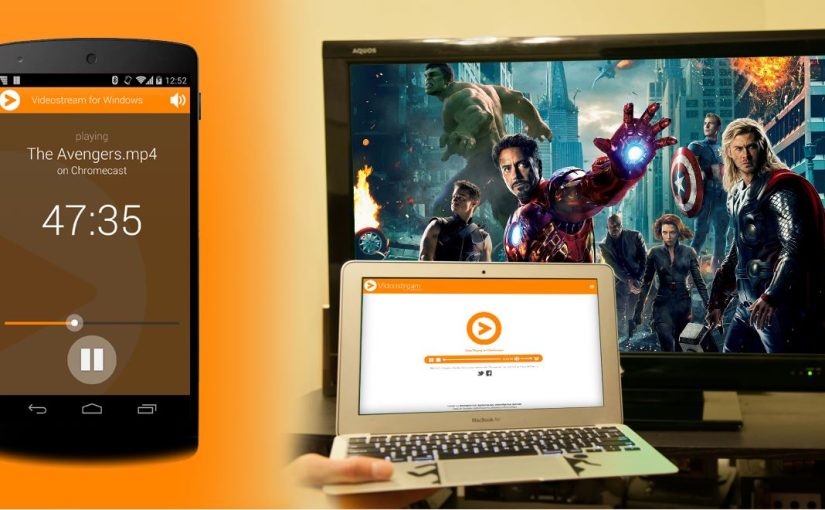 Videos auf Googles Chromecast streamen mit Videostream