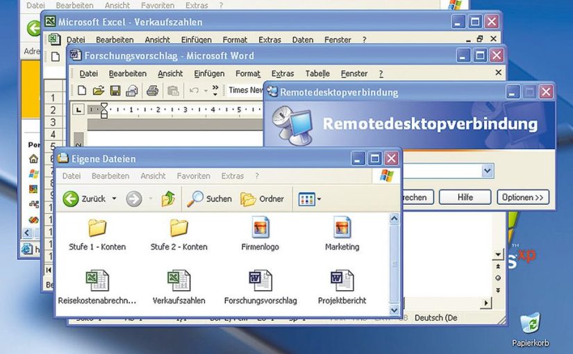 Windows XP﹡2001 – † 2014: Leb‘ wohl alter Freund
