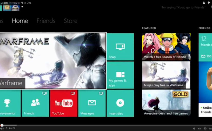 XBox One: Oktober-Update bringt neue Oberfläche und DLNA