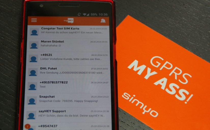 SayHey Messenger auf dem Prüfstand