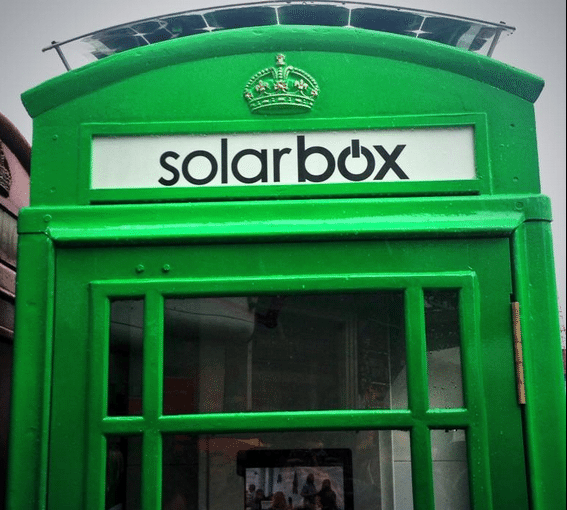 Solarbox: In London wird den Telefonzellen neues Leben eingehaucht