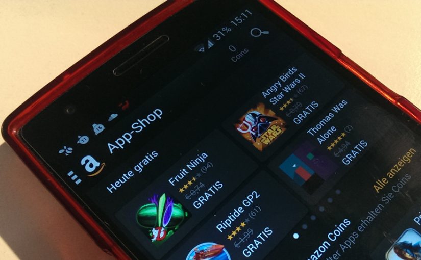 Amazon verschenkt 33 Apps zu Silvester