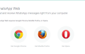 WhatsApp Web: Funktioniert ab sofort auch im Firefox