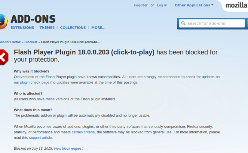 Der langsame Tod von Adobe Flash