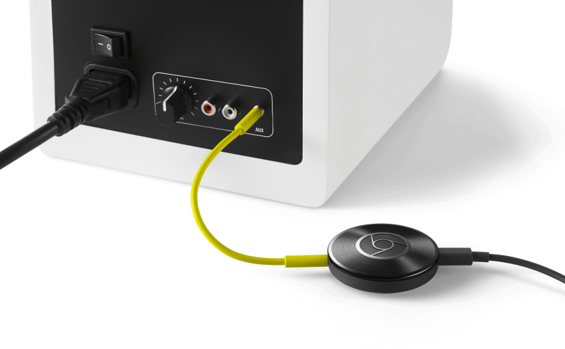 Google Chromecast Audio: Musik-WLAN-Brücke vom Smartphone, Tablet oder PC zur HiFi-Anlage