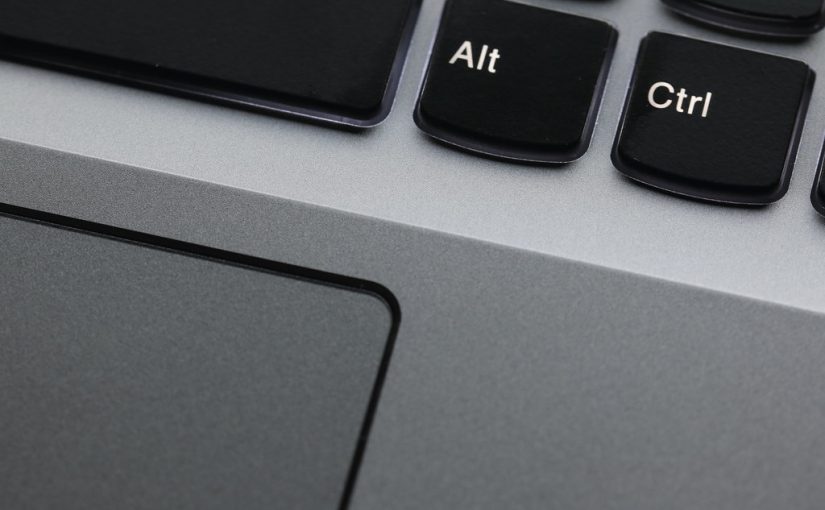 Alt- und Strg-Taste einer Notebook-Tastatur