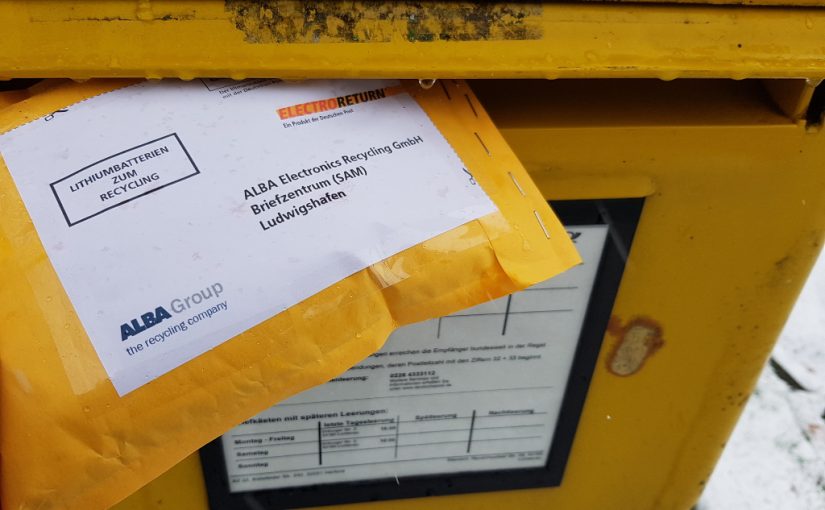 Elektroschrott kostenlos im Briefkasten entsorgen
