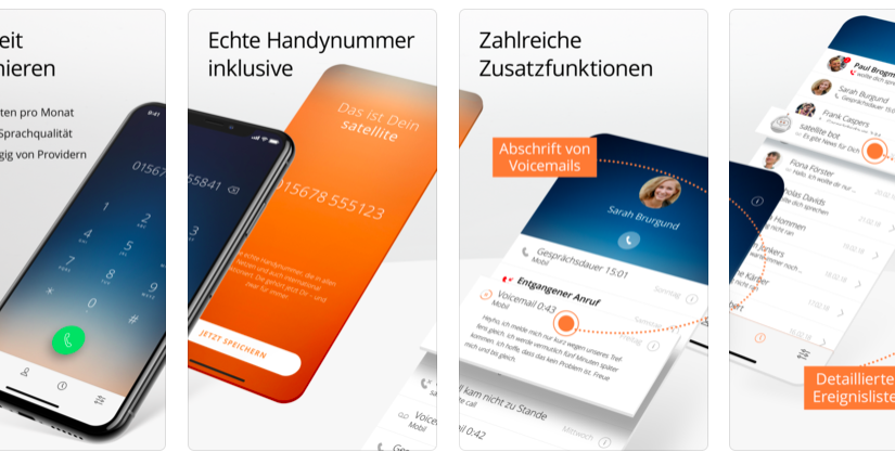 Sipgate Satellite bietet kostenloses Telefonieren und deutsche Handynummer