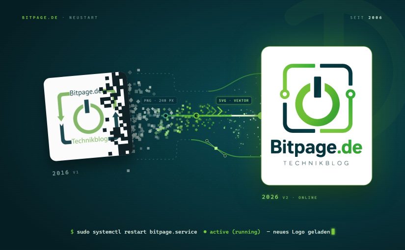 Ein neues Logo musste her