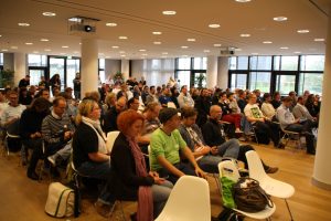 Publikum von vorne
