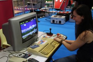 Gamescom mittwoch commodore64 spielen