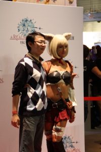 Gamescom mittwoch final fantasy hostess