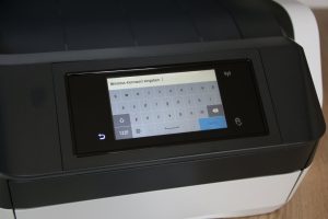 HP OfficeJet Pro 8720 Einrichtung WLAN Kennwort