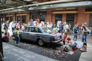 Maker faire berlin 2017 110 volvo lego car