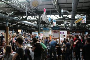 Maker faire berlin 2017 150 lasercutter workshop stand