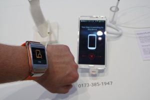 Galaxy gear find device note3