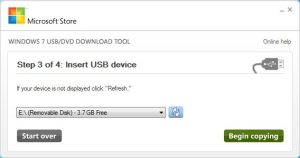 Windows usb tool insert usb device